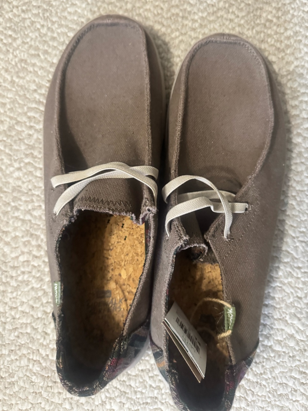 Shaka Lite SL Men’s loafers Size 14 Brown Machine Washable NWT